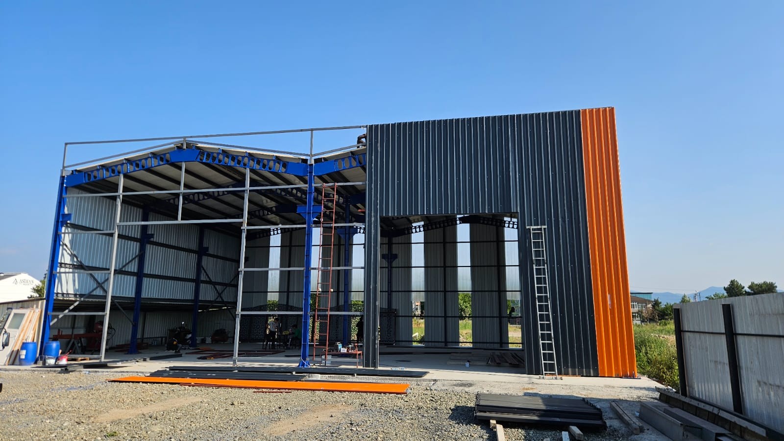 Anahtar Teslim Yapısal Çelik Fabrika & İmalathane İnşası